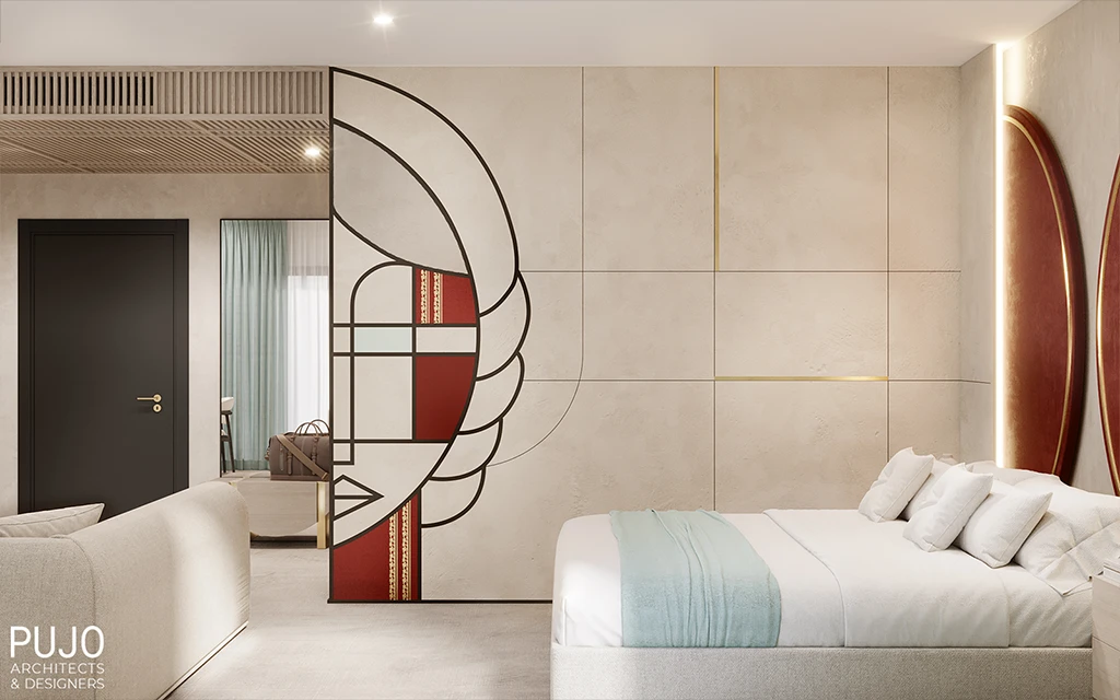 pujo-architects-and-designers-02-designer-hotel-interior-blog-wall-portrait-lady