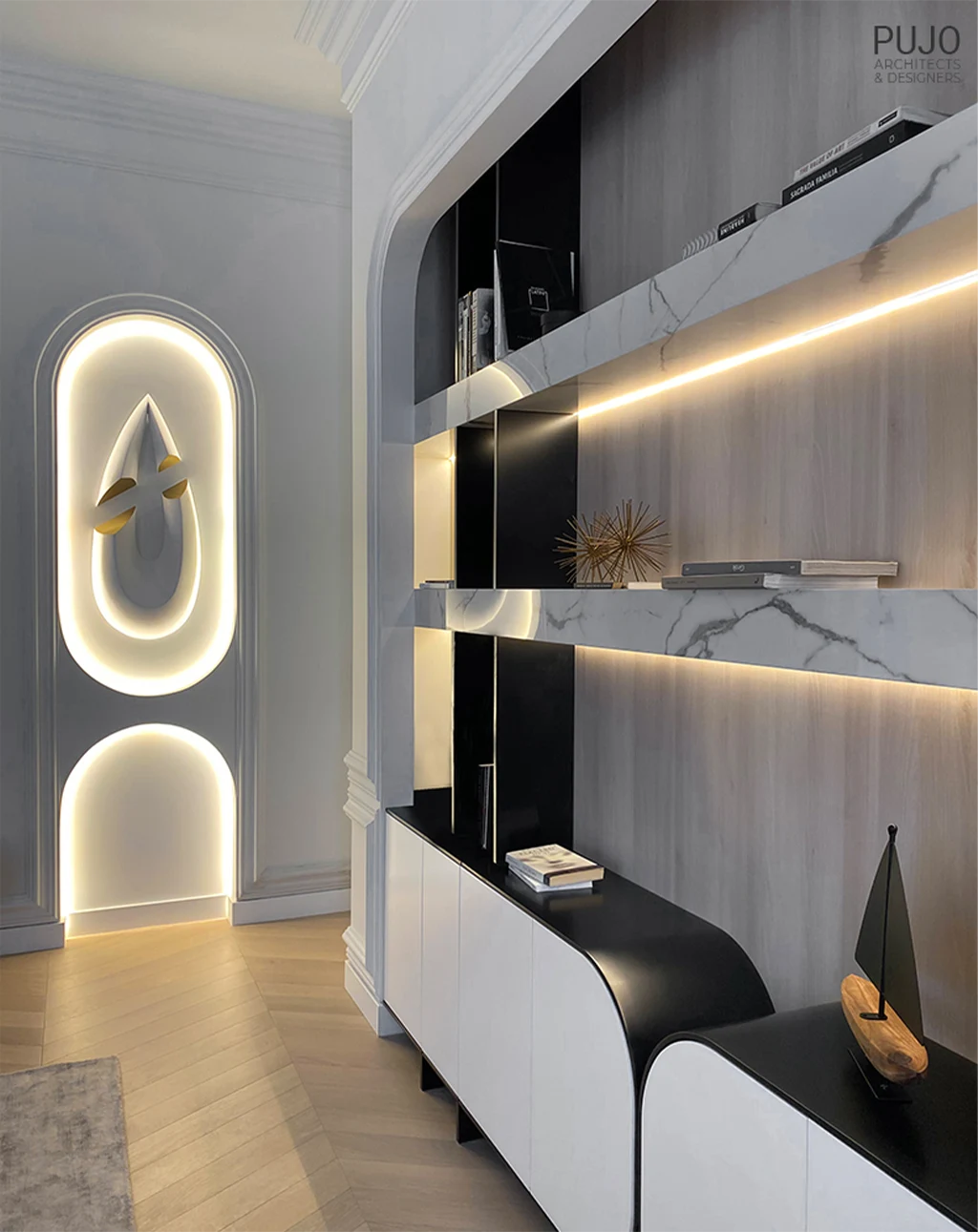 05-pujo-architects-and-designers-portfolio-belgrade-knez-mihailova-interior-living-room-led-lights