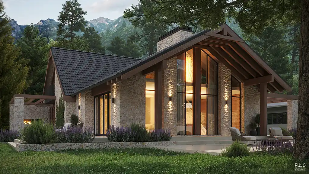 Pujo-Architects-and-Designers-portfolio-Hunting-Lodge-Bankovci-Srbija-modern-exterior-interior-mountine-retreat-modern-rustic-09